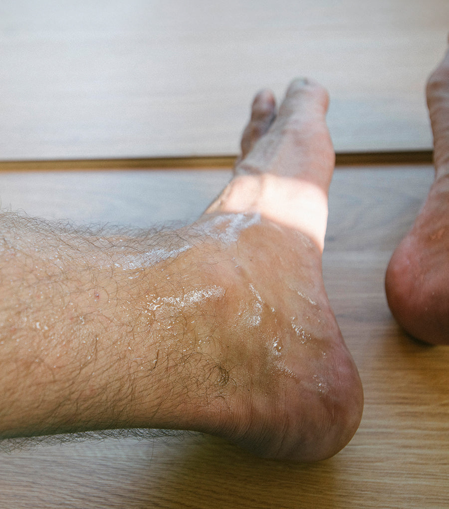 Understanding the importance of good infection control measures after suffering with Tinea pedis (athletes foot).
