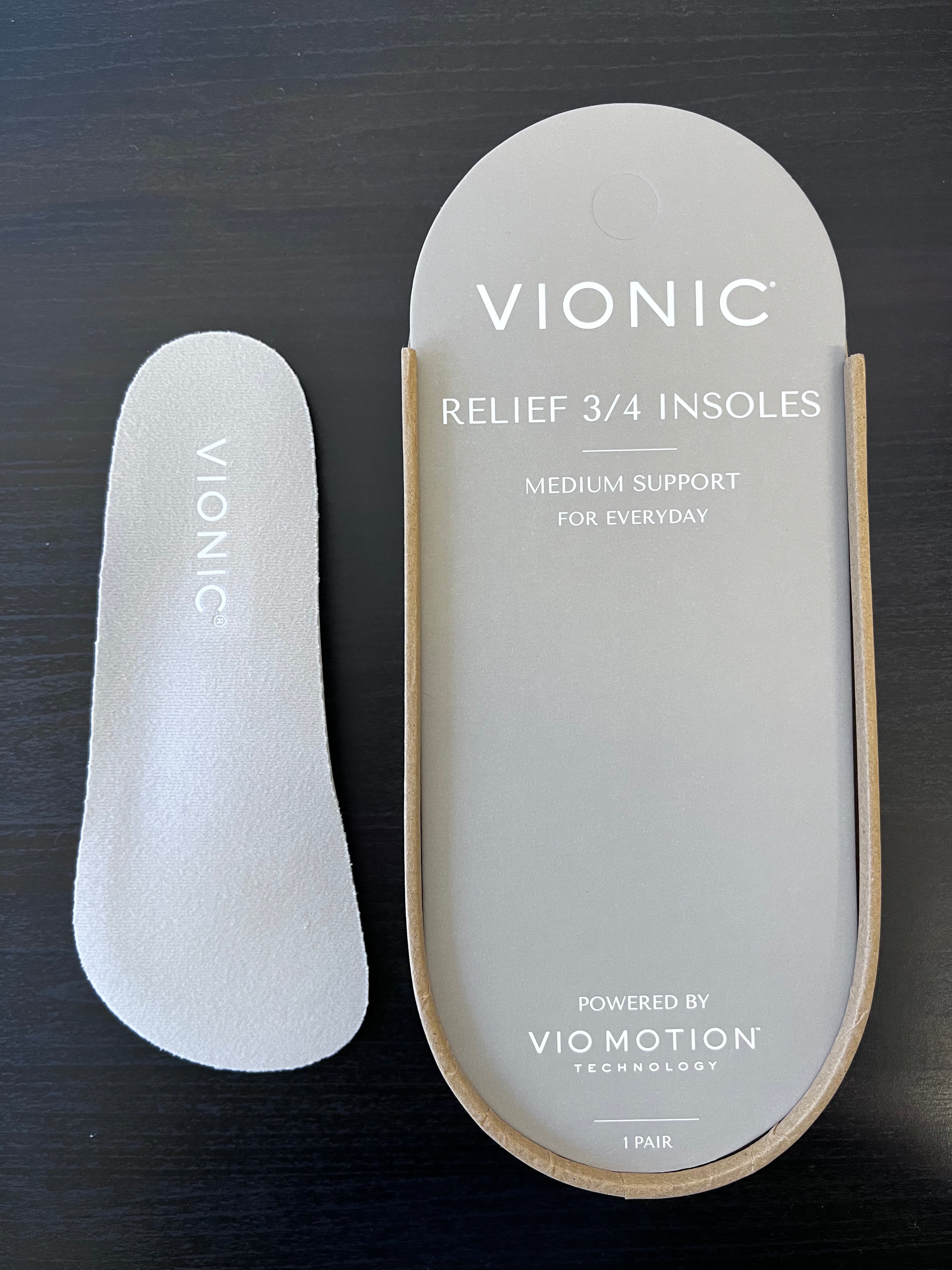Medium Support 3/4 Insole
